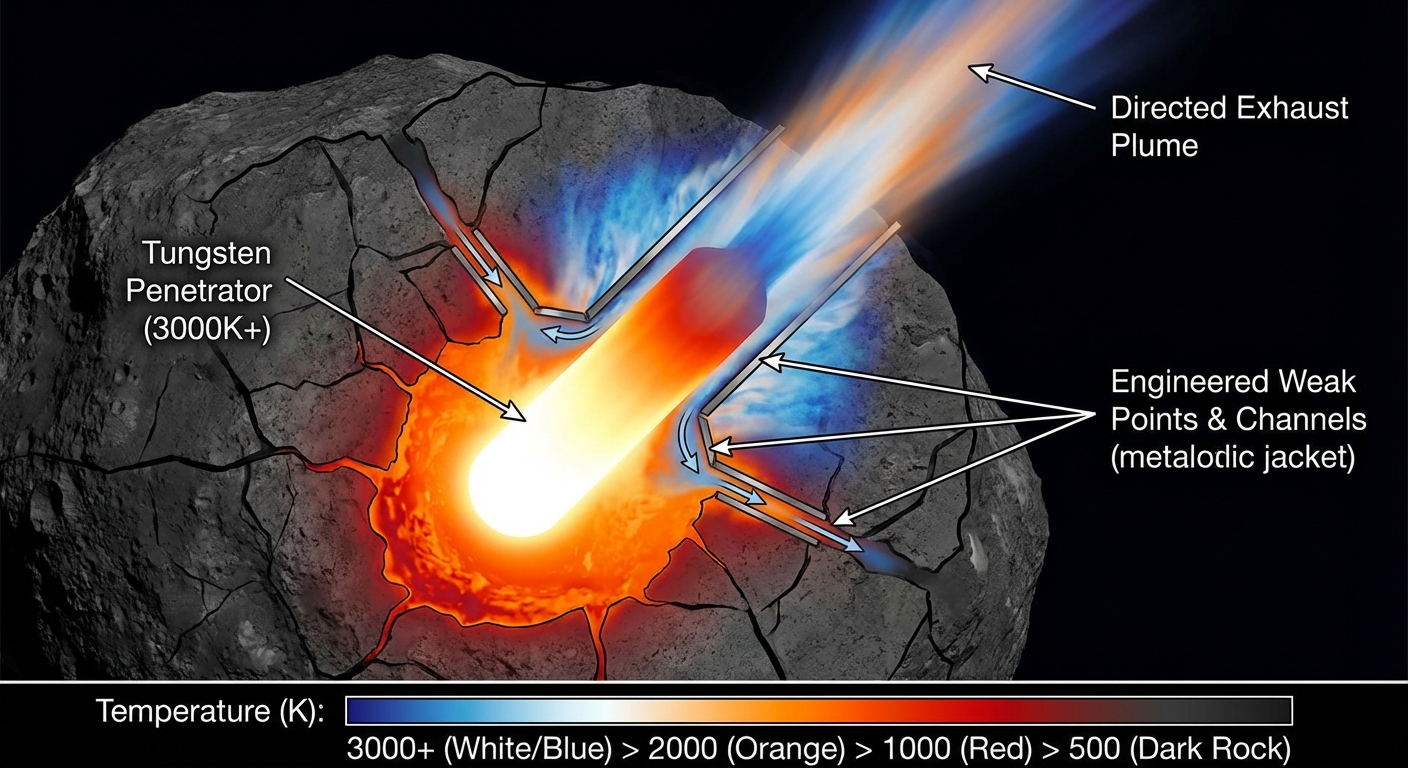 Nuclear Thermal Propulsion System for Asteroid Manipulation