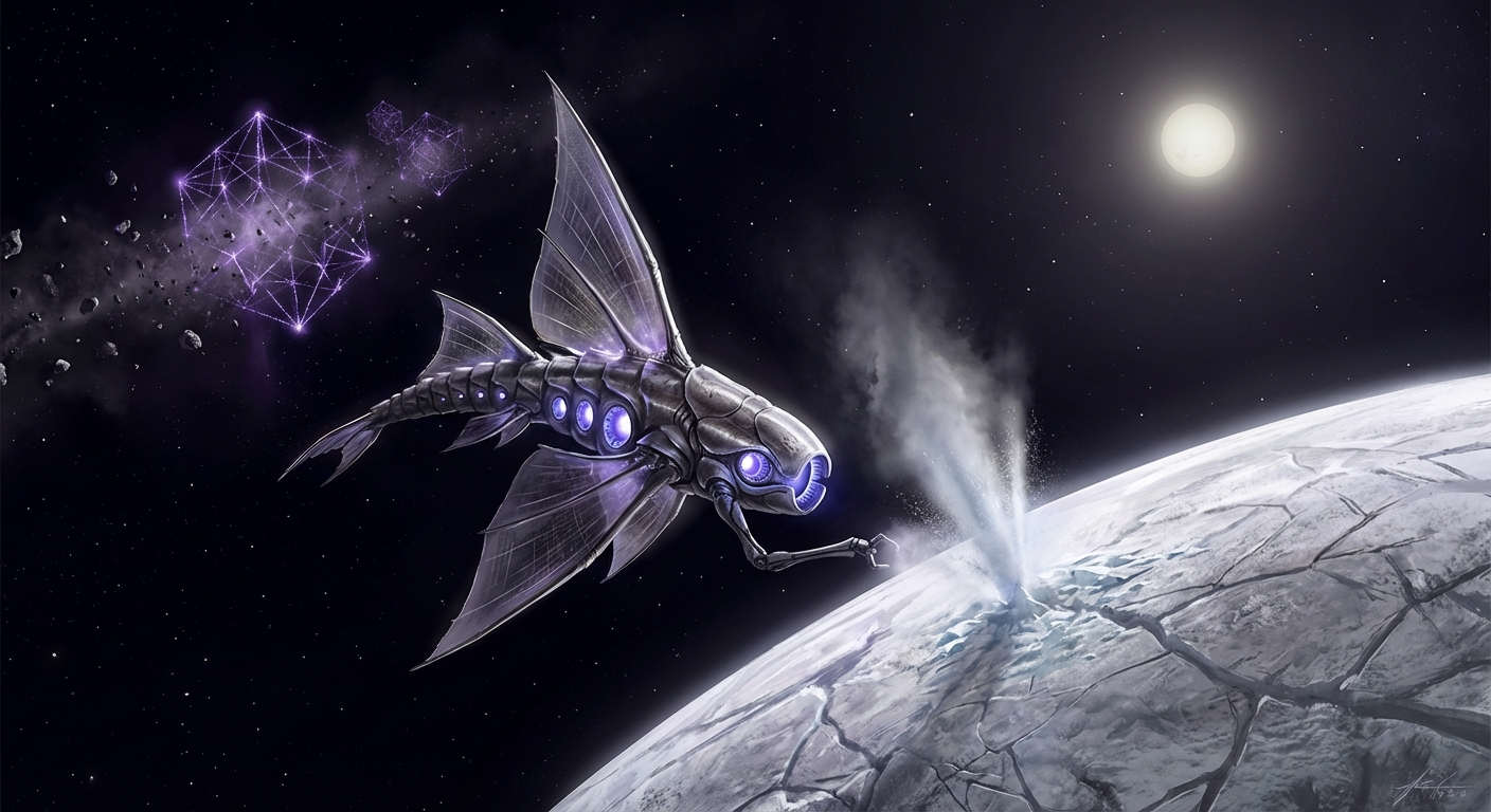 The Space-Swimmers: Evolutionary cousins who abandoned humanity to pursue transcendence in the void.