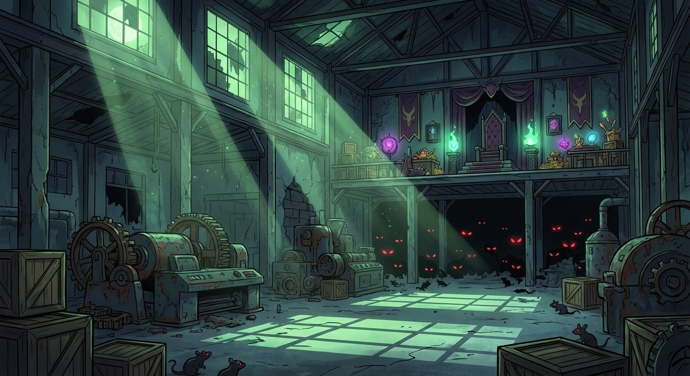 Setting: abandoned_warehouse